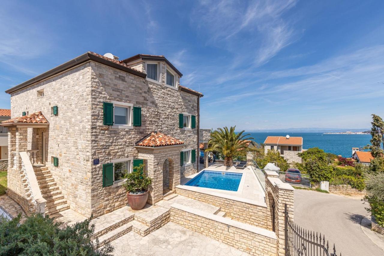 Villa Milena With Pool And Sea View Crveni Vrh Eksteriør billede