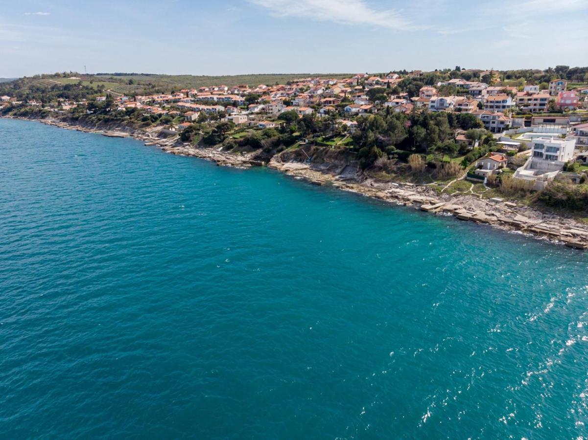 Villa Milena With Pool And Sea View Crveni Vrh Eksteriør billede
